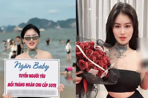 Ngân Baby tuyển người yêu, hứa chu cấp mỗi tháng 50 triệu