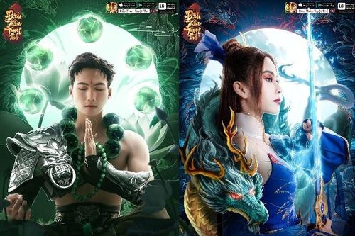 Dàn mẫu The Face gây ấn tượng khi cosplay game 'Đấu thần tuyệt thế'