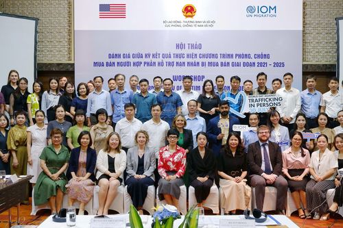 Tổ chức Di cư quốc tế hỗ trợ Việt Nam trong phòng, chống mua bán người