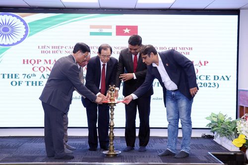 Lễ kỷ niệm 76 năm Ngày Độc lập Cộng hòa Ấn Độ tại TP Hồ Chí Minh