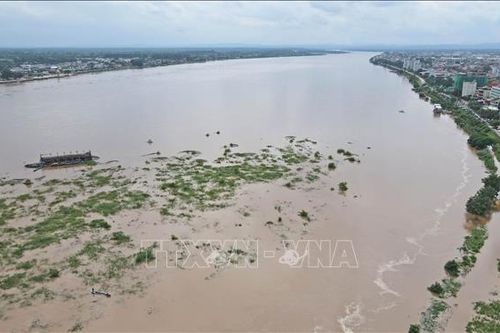 Mực nước sông Mekong đang tăng nhanh