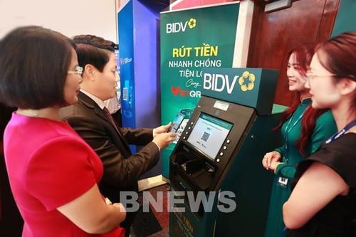 Cách rút tiền tại ATM bằng mã VietQRCash