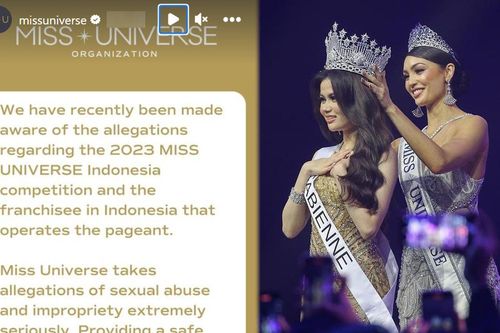 Miss Universe lên tiếng về cáo buộc BTC Hoa hậu Indonesia quấy rối tình dục thí sinh