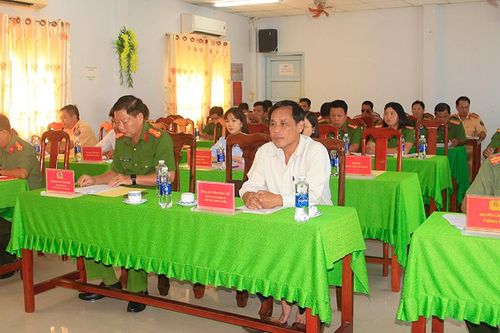 Đảng bộ Công an huyện An Phú sơ kết giữa nhiệm kỳ 2020 - 2025