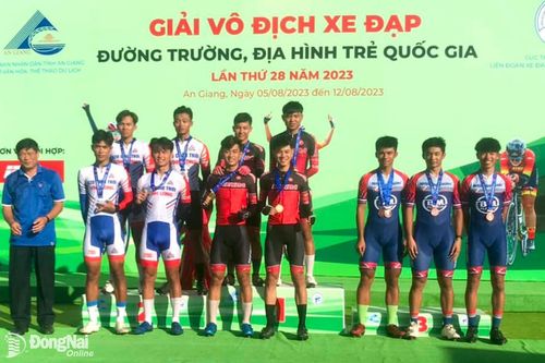 Giải vô địch xe đạp đường trường trẻ quốc gia lần thứ 28 năm 2023: Đồng Nai giành 2 HCV trong ngày thi đấu 9-8