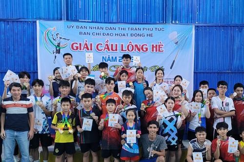 Krông Pa: Sôi nổi hoạt động thể thao dịp hè