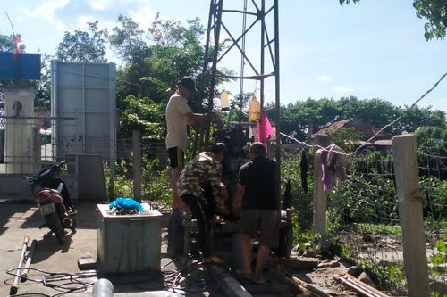 Nghiệm thu giai đoạn 1 công trình nước sạch xã Đất Bằng
