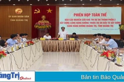 Dự án thành phần 2 xây dựng cảng hàng không Quảng Trị: Hoàn thành lựa chọn nhà đầu tư và ký kết hợp đồng BOT trong tháng 10/2023