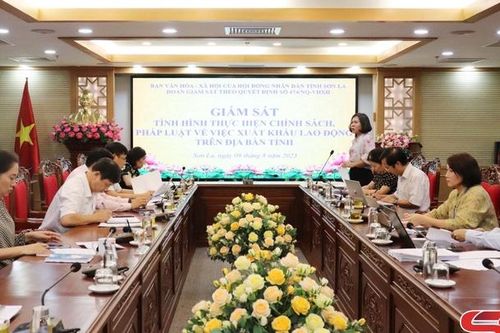 Giám sát thực hiện chính sách pháp luật về xuất khẩu lao động