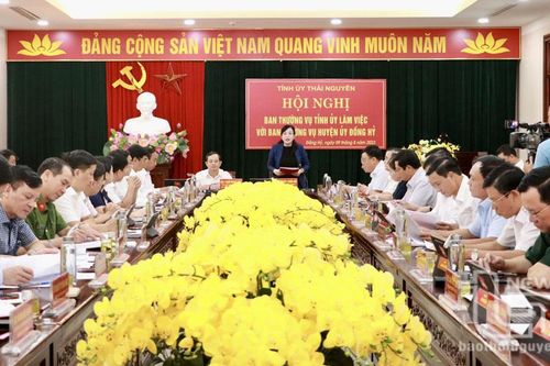 Đồng Hỷ: Rà soát kỹ các chỉ tiêu, nhiệm vụ để có giải pháp hiệu quả