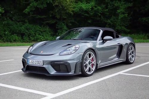 718 Spyder RS 2024: Chiếc Porsche có động cơ đặt giữa cuối cùng chạy bằng động cơ đốt trong