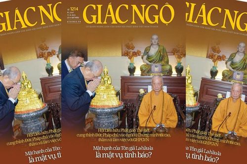 Báo Giác Ngộ số 1214: 'Mật hạnh' của Tôn giả La-hầu-la là 'mật vụ, tình báo?'