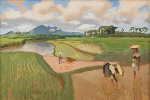 Sotheby's bày tranh của các thầy giáo Pháp trường Cao đẳng Mỹ thuật Đông Dương
