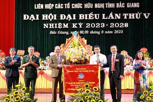 Ông Trần Công Thắng tiếp tục giữ chức Chủ tịch Liên hiệp Các tổ chức hữu nghị tỉnh Bắc Giang