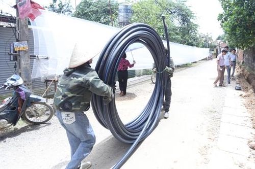 Phấn đấu tháng 6/2024, 100% người dân huyện Ứng Hòa được sử dụng nước sạch