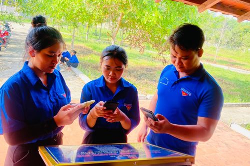 Huyện đoàn Ba Tơ ra mắt công trình 'số hóa' địa điểm di tích lịch sử