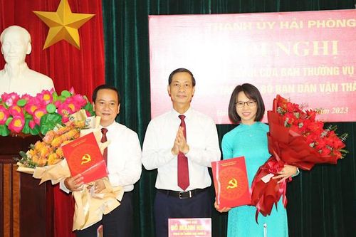 Hải Phòng: Điều động cán bộ Ban Dân vận Thành ủy và Sở Công thương