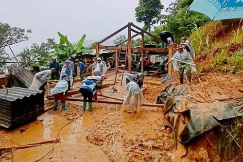 Yên Bái hỗ trợ người dân vùng thiên tai