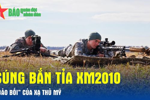 Súng bắn tỉa XM2010 - 'Bảo bối' của xạ thủ Mỹ