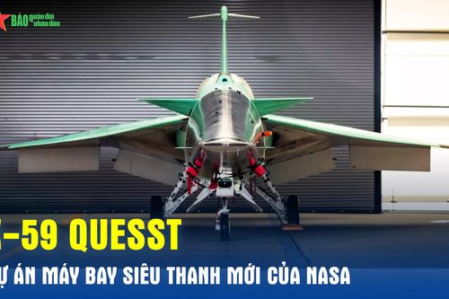 X-59 QuessT - dự án máy bay siêu thanh mới của NASA