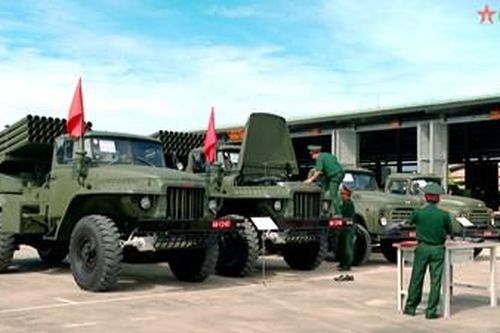 Lữ đoàn Pháo binh 368 thi xe tốt, lái xe giỏi toàn quân 2023