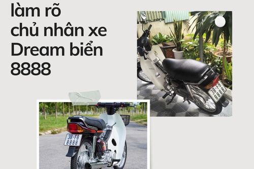 Điều tra, làm rõ vụ 2 người nhận là chủ nhân xe máy biển số tứ quý 8
