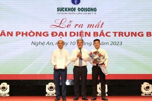 Ra mắt Văn phòng đại diện Báo Sức khỏe & Đời sống khu vực Bắc Trung Bộ