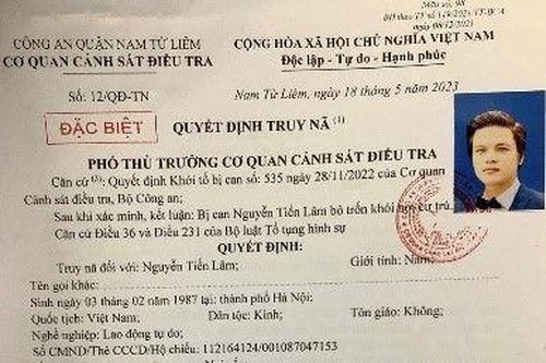 Công an Hà Nội truy nã đối tượng tổ chức đánh bạc qua mạng