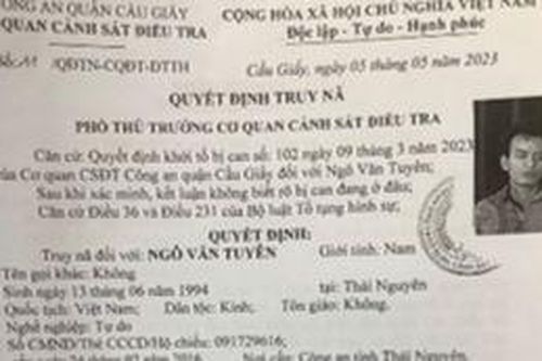 Truy nã đối tượng lừa đảo chiếm đoạt tài sản để chơi game Tài Xỉu