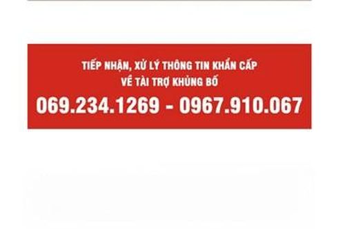 Bộ Công an công bố đường dây nóng tiếp nhận, xử lý các thông tin khẩn cấp về tài trợ khủng bố