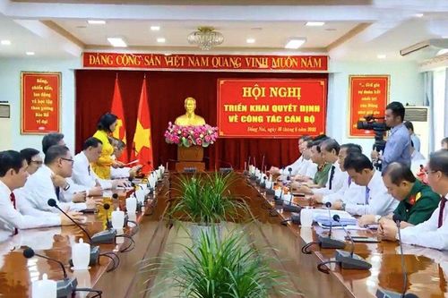 Đồng Nai: Triển khai quyết định về công tác cán bộ