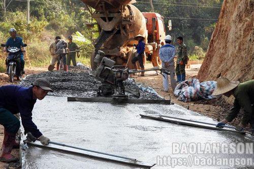 Bình Gia: Dồn lực phát triển hạ tầng giao thông nông thôn