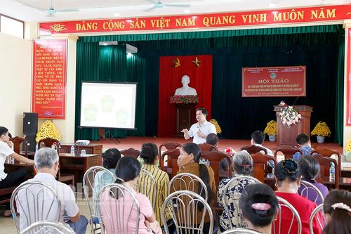 Hội thảo xin ý kiến hoàn thiện hồ sơ đăng ký nhãn hiệu chứng nhận 'Dưa Gia Viễn'
