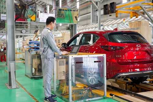 Nhiều sáng kiến giúp nhà máy ô tô Mazda ở Chu Lai tiết kiệm hàng tỷ đồng