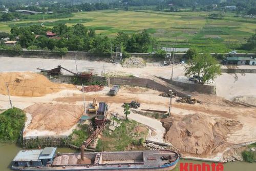 Thái Bình: Bến VLXD không nằm trong quy hoạch được 'ưu ái' hoạt động 7 năm