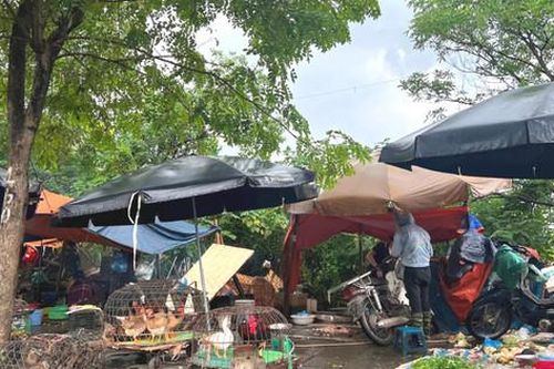 Phố Đỗ Xuân Hợp (Nam Từ Liêm): Chợ tự phát chiếm dụng vỉa hè