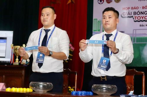 Bốc thăm chia bảng giải bóng đá U9 toàn quốc Toyota Cup 2023