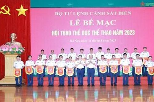 Lan tỏa tinh thần thể thao trong toàn lực lượng Cảnh sát biển