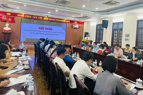Tham vấn chính sách hoạt động công tác xã hội và tư vấn tâm lý trong trường học