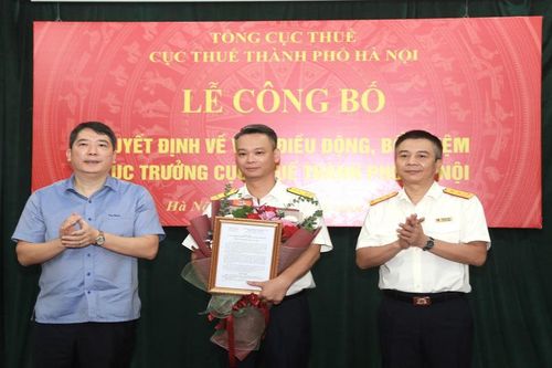 Cục Thuế TP Hà Nội có tân Cục trưởng
