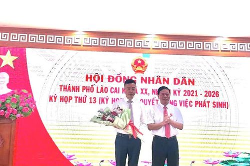 Ông Nguyễn Tiến Ngân được bầu làm Phó chủ tịch UBND thành phố Lào Cai
