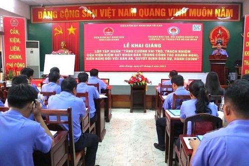 Tập huấn tăng cường vai trò trong kháng nghị, kiến nghị đối với bản án