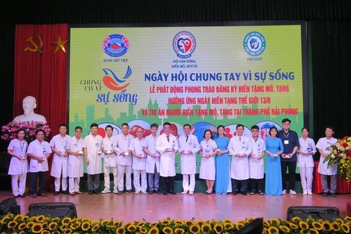 Hơn 1.200 người đăng ký hiến tặng mô, tạng ở Hải Phòng