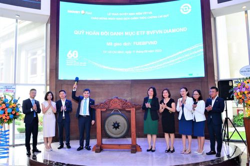 Chính thức niêm yết 5,1 triệu chứng chỉ quỹ ETF BVFVN DIAMOND trên sàn HOSE