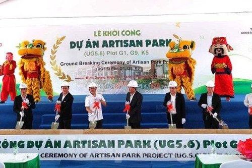 Khởi công khu nhà ở cao cấp Artisan Park Bình Dương