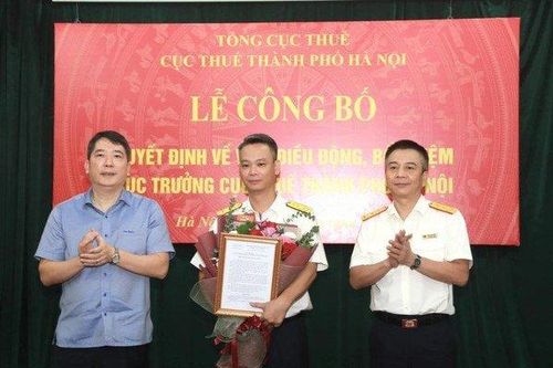 Tân Cục trưởng Cục Thuế Hà Nội là ai?
