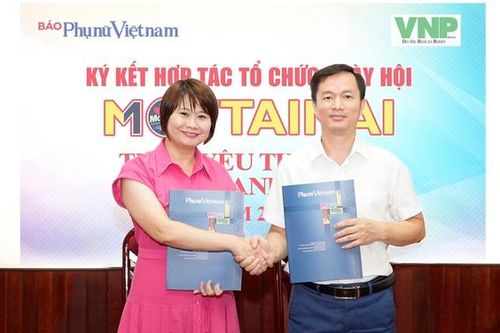 Báo Phụ Nữ Việt Nam và VNP Media ký kết hợp tác tổ chức Ngày hội Mottainai 2023