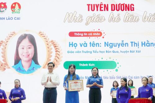 75 cá nhân đạt danh hiệu 'Nhà giáo trẻ tiêu biểu'; 'Học sinh 3 tốt', 'Học sinh 3 rèn luyện', 'Sinh viên 5 tốt'