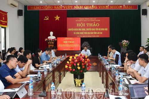 Đẩy mạnh việc ứng dụng tiến bộ khoa học, công nghệ trong đời sống, sản xuất