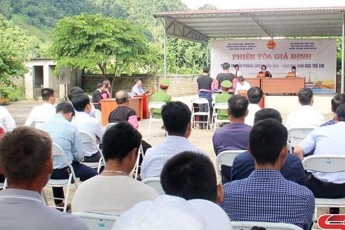 Phiên tòa giả định tuyên truyền phòng, chống tảo hôn – xâm hại tình dục trẻ em